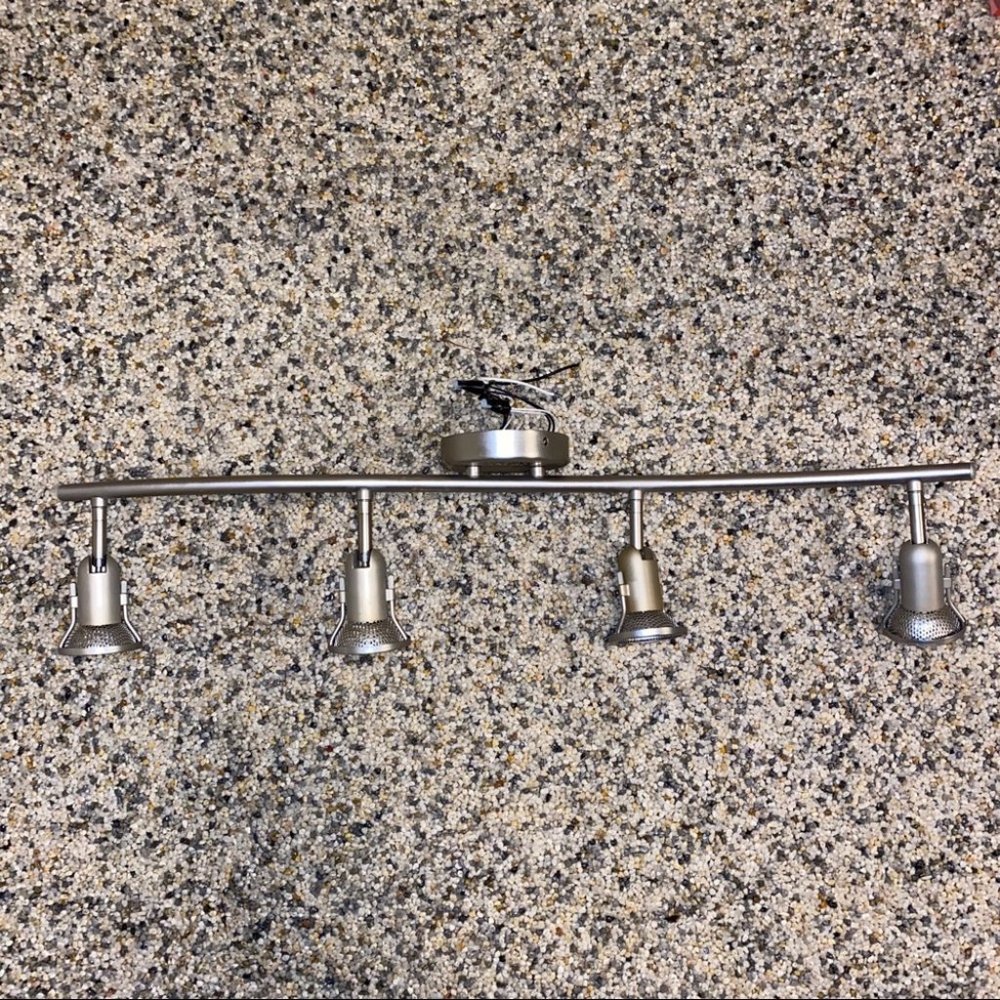 Four light Island Chandelier For Any room chrome